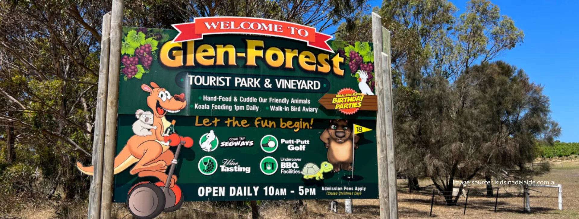 Glen-Forest Tourist Park Port Lincoln: Things to Do, Animals, Prices & Tips