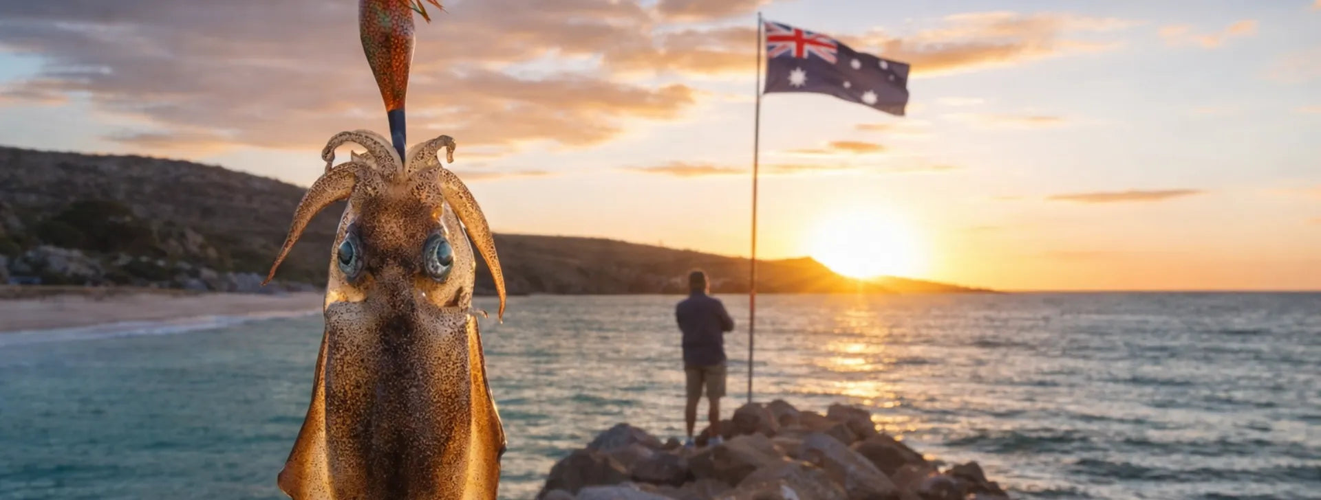 What is the best time for squid fishing in Australia ?