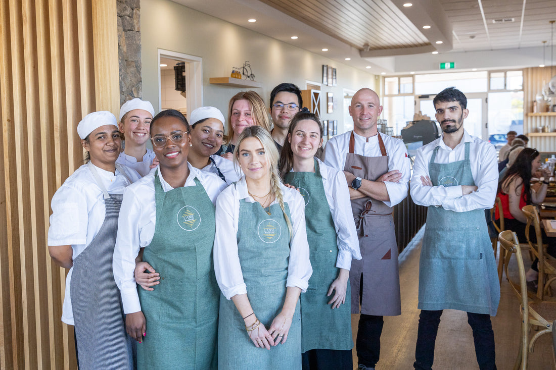 The L'Anse French Café team in Port Lincoln